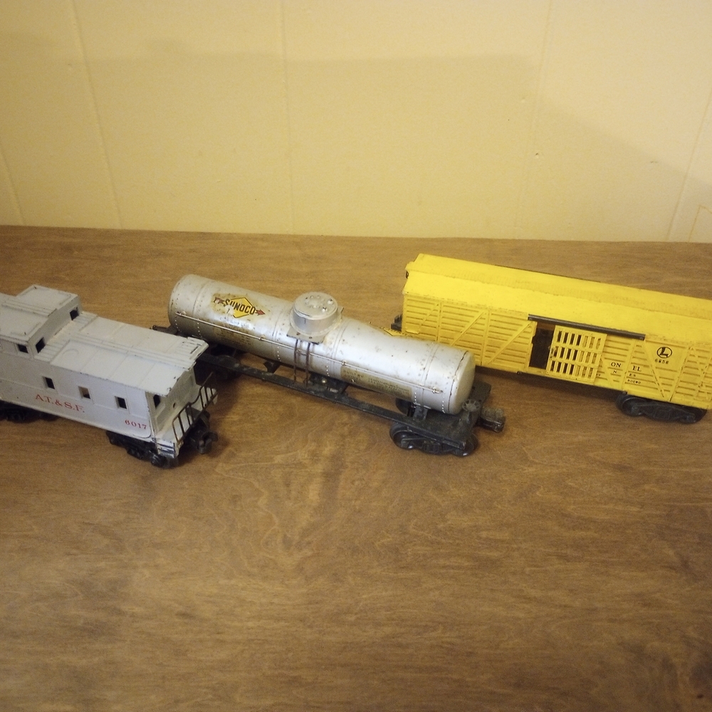Vintage Lionel O Gauge Train Car Lot